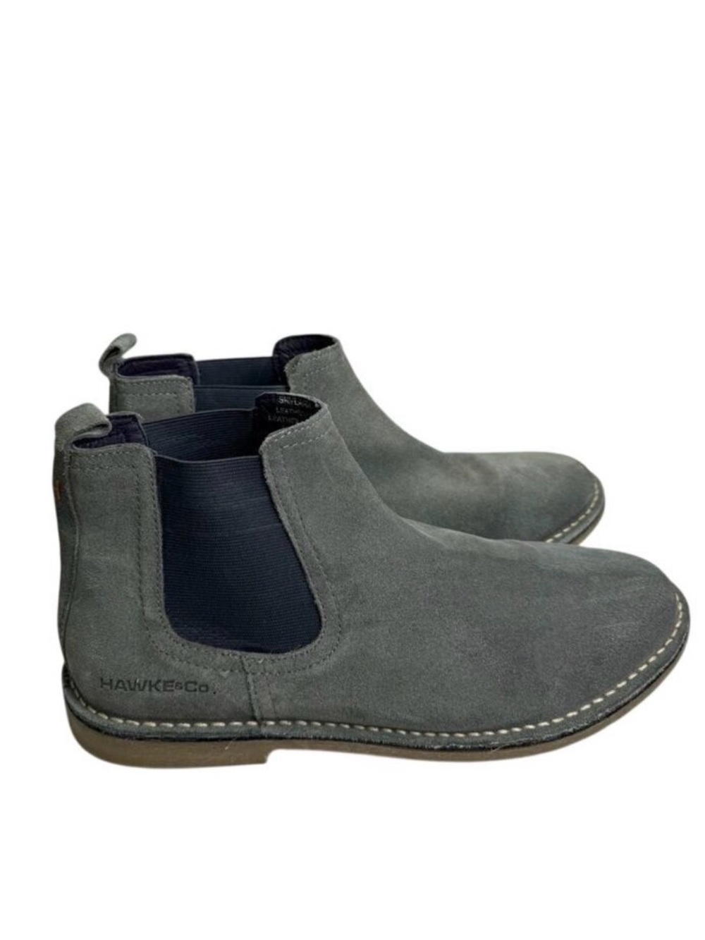 Hawke & Co. Men’s Suede Chukka Boots sz 9 Memory Foam # box 185